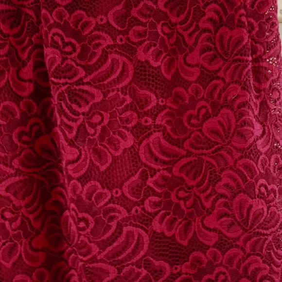 Red Lace Dress | new with tags - Picture 3 of 5